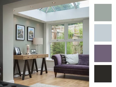 A colour palette for an extension