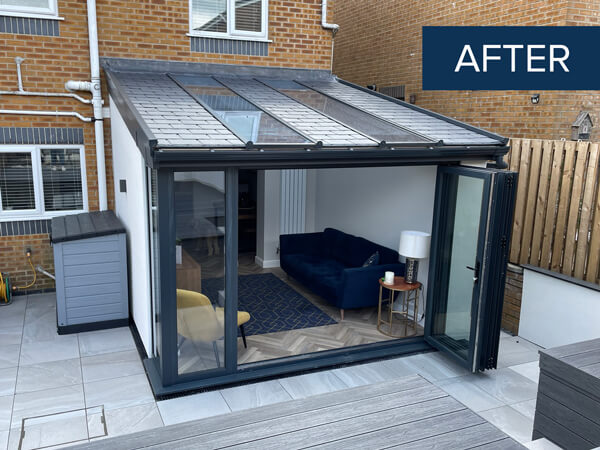 Conservatory After Transformation & Upgrade
