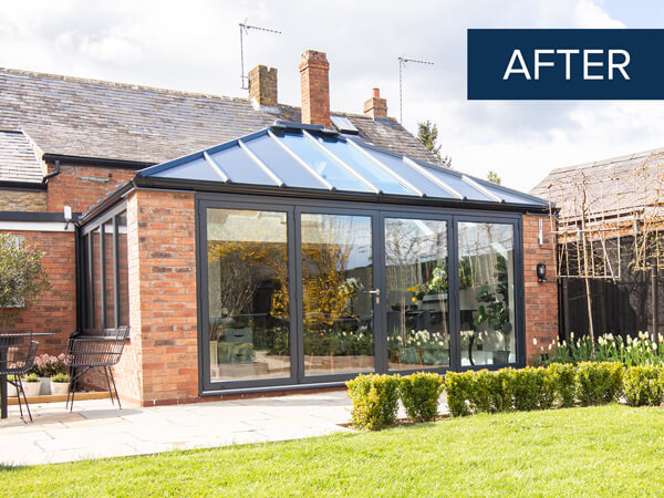 Conservatory After Transformation & Upgrade