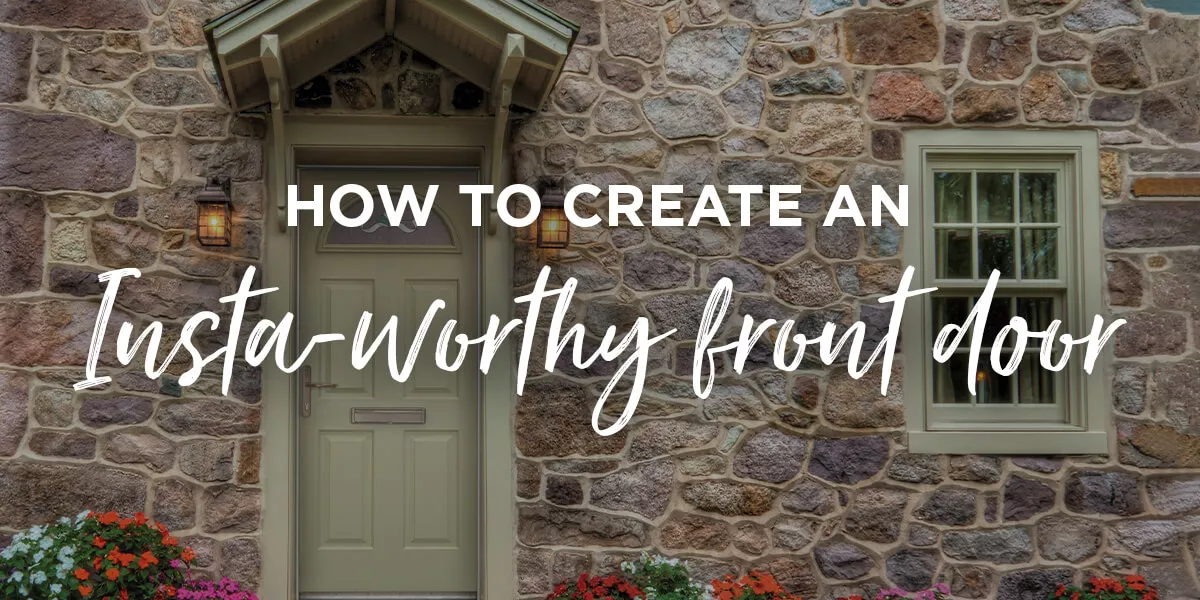 How to create an Insta-worthy front door