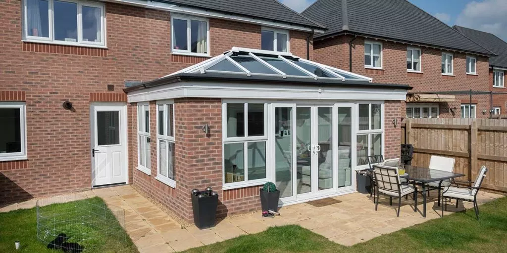 Modern Glass Roof Orangery