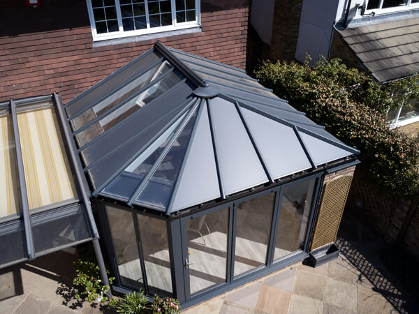 Solif Roof with Glass Inserts